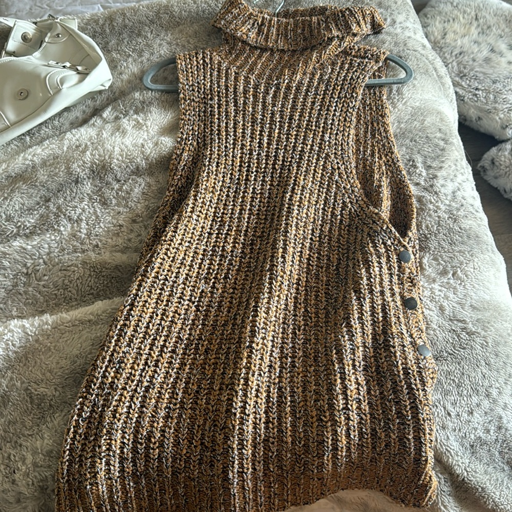 free people turtleneck dress